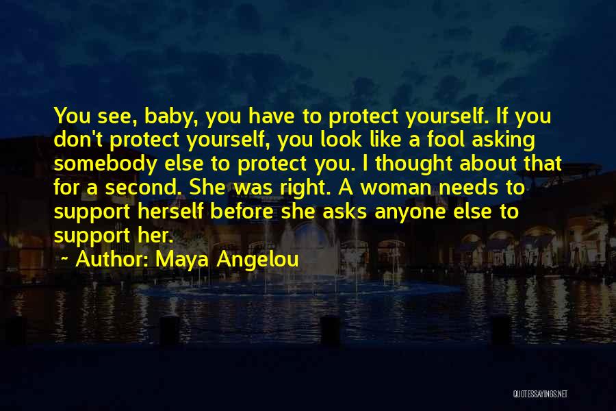 Second Baby Quotes By Maya Angelou