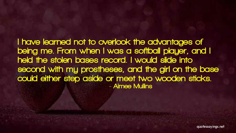 Second Base Quotes By Aimee Mullins Second Base Quotes By Aimee Mullins