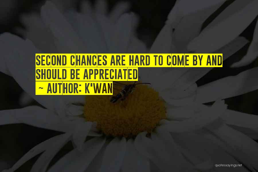 Second Chances Quotes By K'wan
