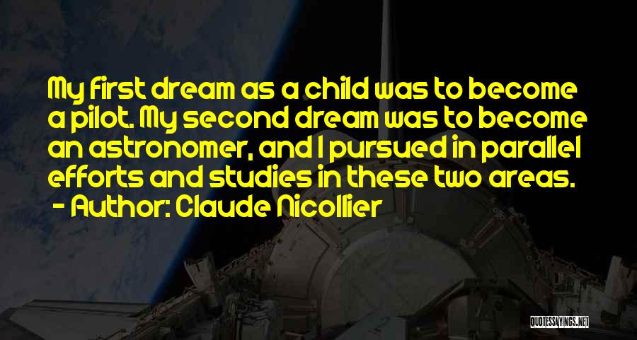 Second Child Quotes By Claude Nicollier