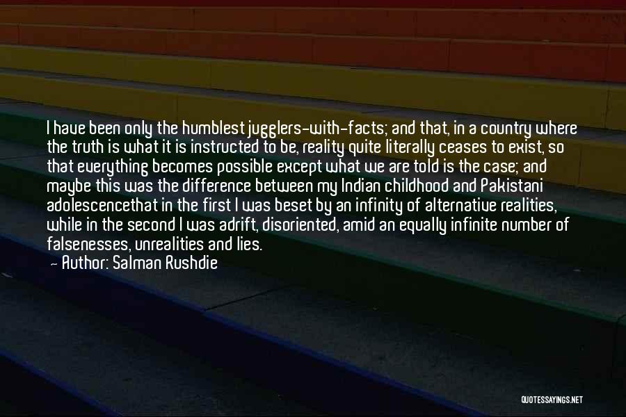 Second Childhood Quotes By Salman Rushdie