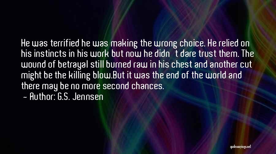 Second Choice Quotes By G.S. Jennsen