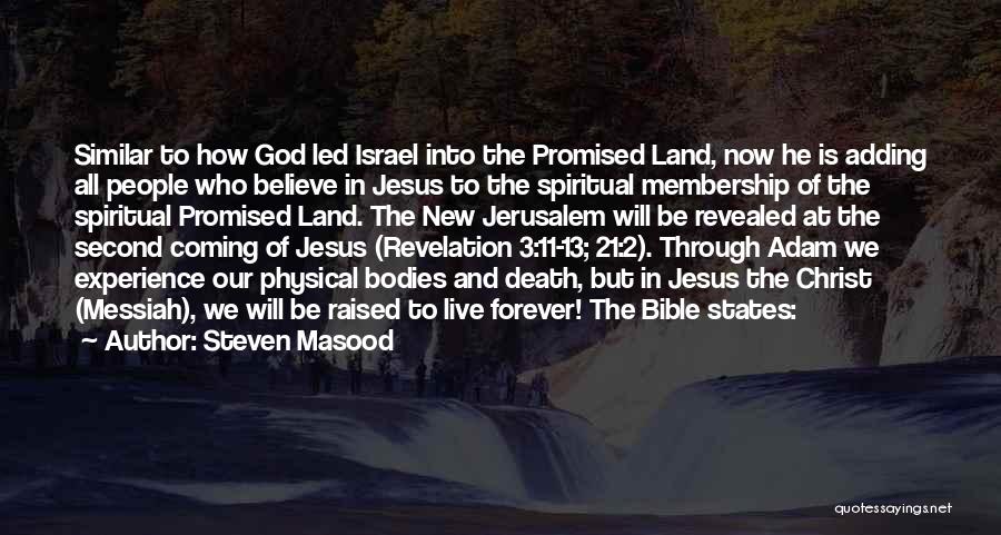Second Coming Of Christ Bible Quotes By Steven Masood