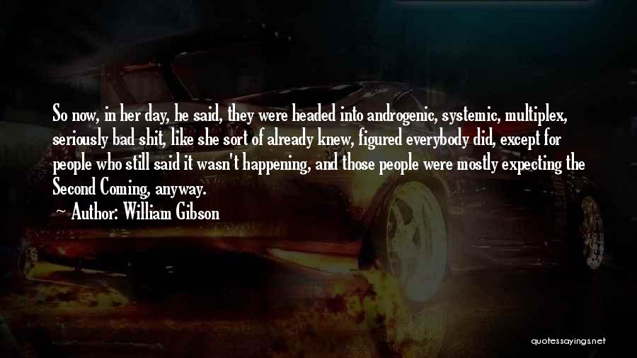Second Coming Quotes By William Gibson