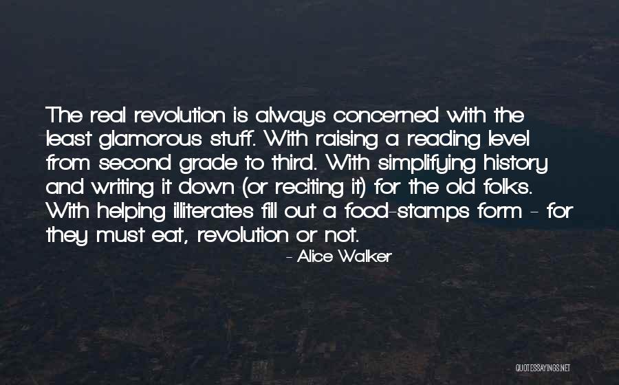 Second Grade Quotes By Alice Walker Second Grade Quotes By Alice Walker
