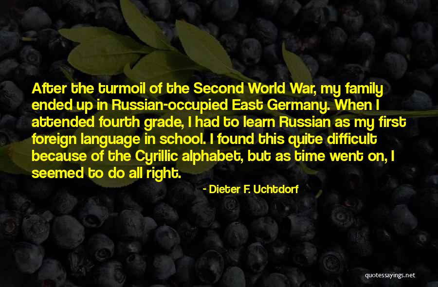 Second Grade Quotes By Dieter F. Uchtdorf Second Grade Quotes By Dieter F. Uchtdorf