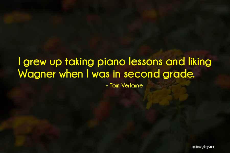 Second Grade Quotes By Tom Verlaine Second Grade Quotes By Tom Verlaine