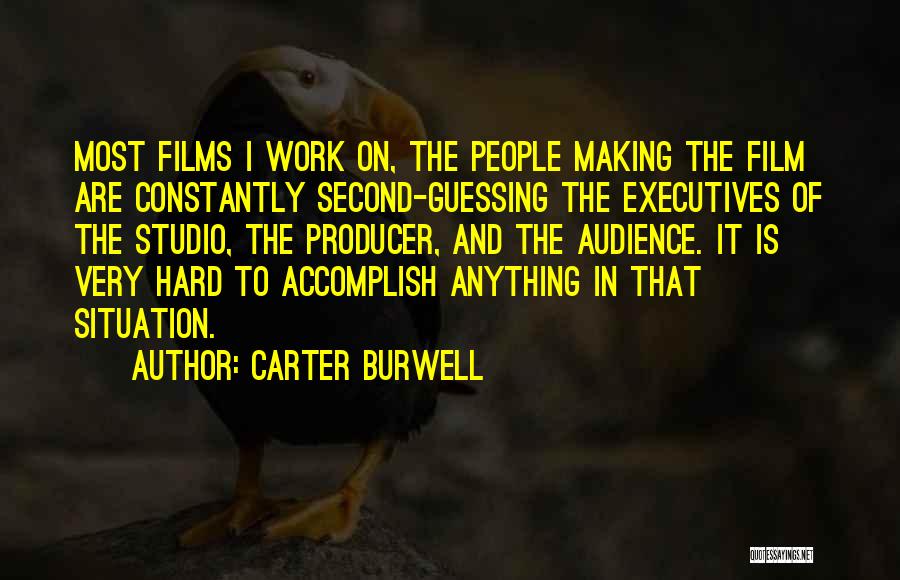 Second Guessing Quotes By Carter Burwell