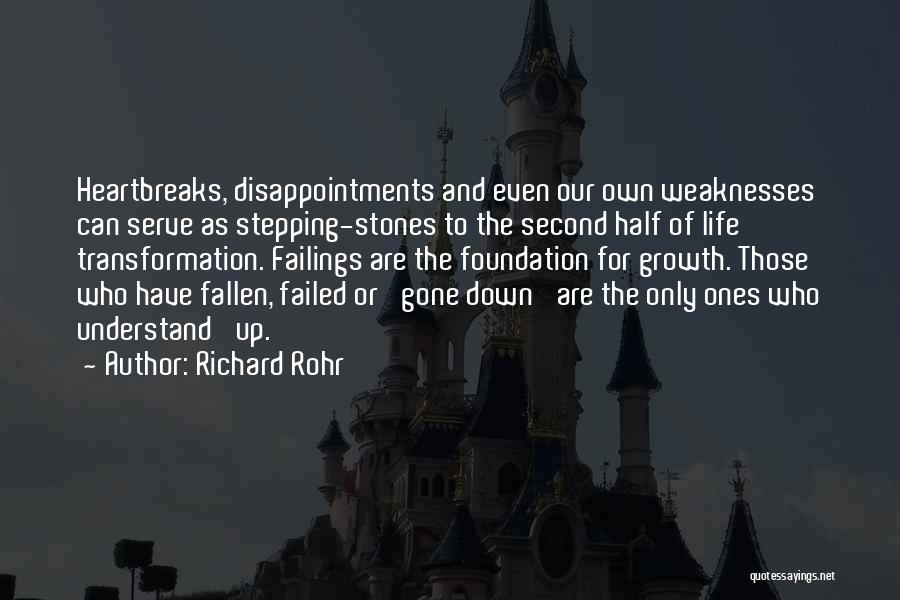 Second Half Of Life Quotes By Richard Rohr
