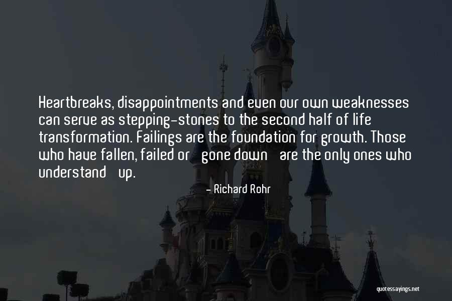 Second Half Of Life Quotes By Richard Rohr