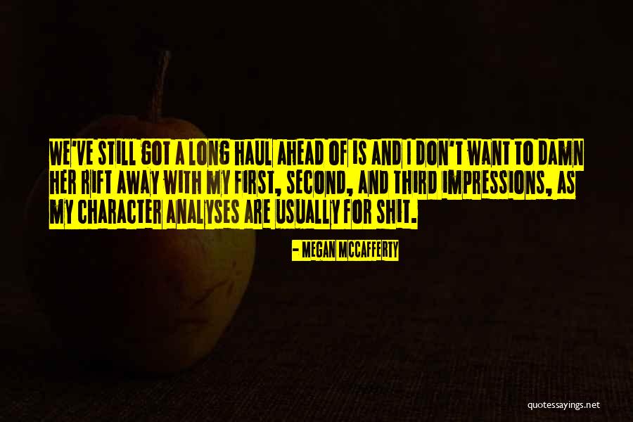 Second Impressions Quotes By Megan McCafferty Second Impressions Quotes By Megan McCafferty