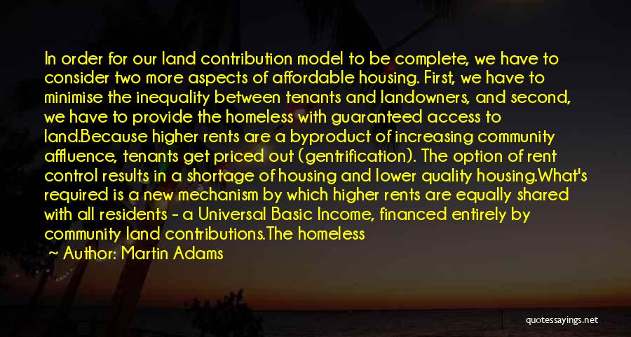 Second Income Quotes By Martin Adams