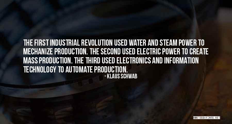 Second Industrial Revolution Quotes By Klaus Schwab