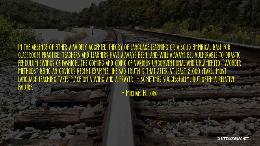 Second Language Acquisiton Quotes By Michael H. Long Second Language Acquisiton Quotes By Michael H. Long
