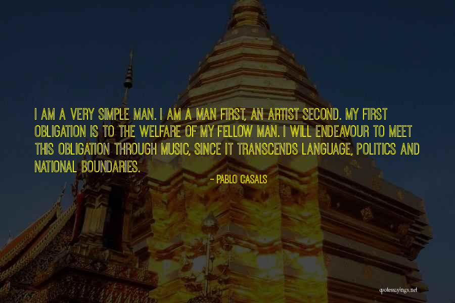 Second Language Quotes By Pablo Casals