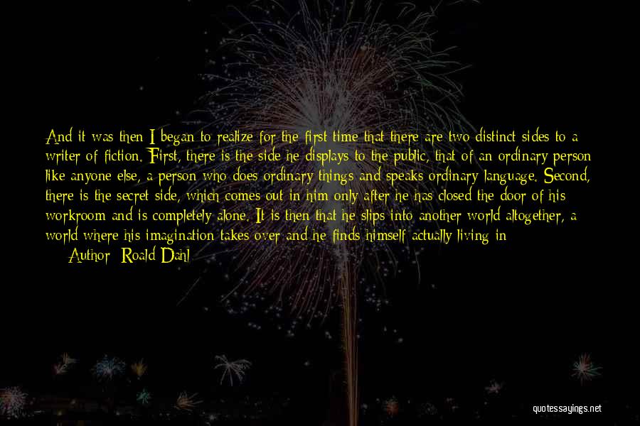 Second Language Quotes By Roald Dahl