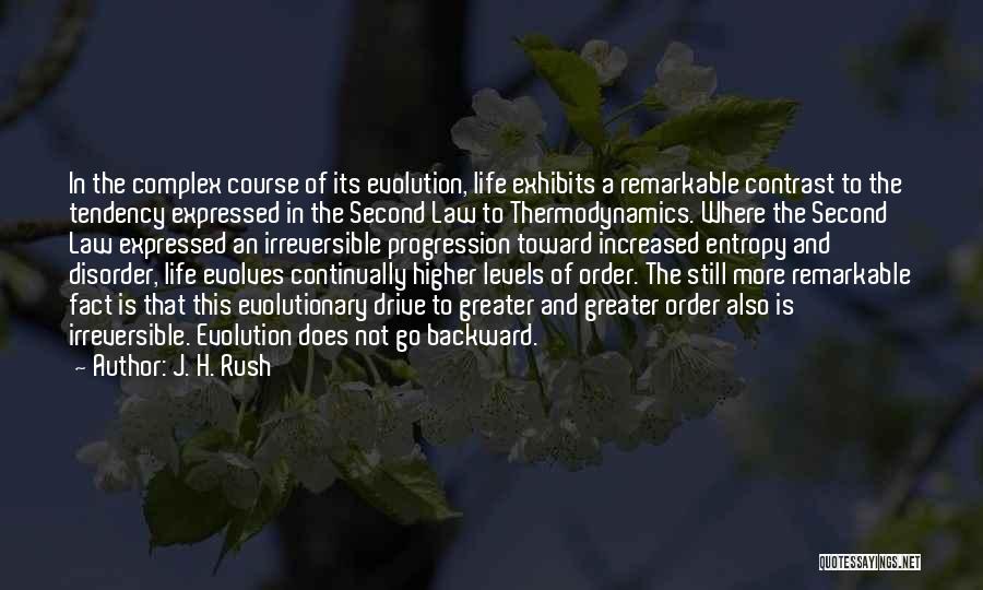 Second Law Thermodynamics Quotes By J. H. Rush