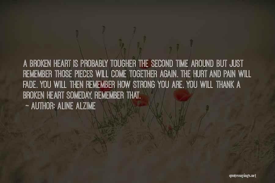 Second Love Relationships Quotes By Aline Alzime