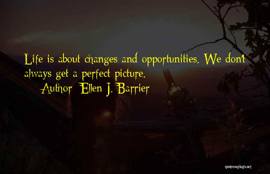Second Opportunities Quotes By Ellen J. Barrier