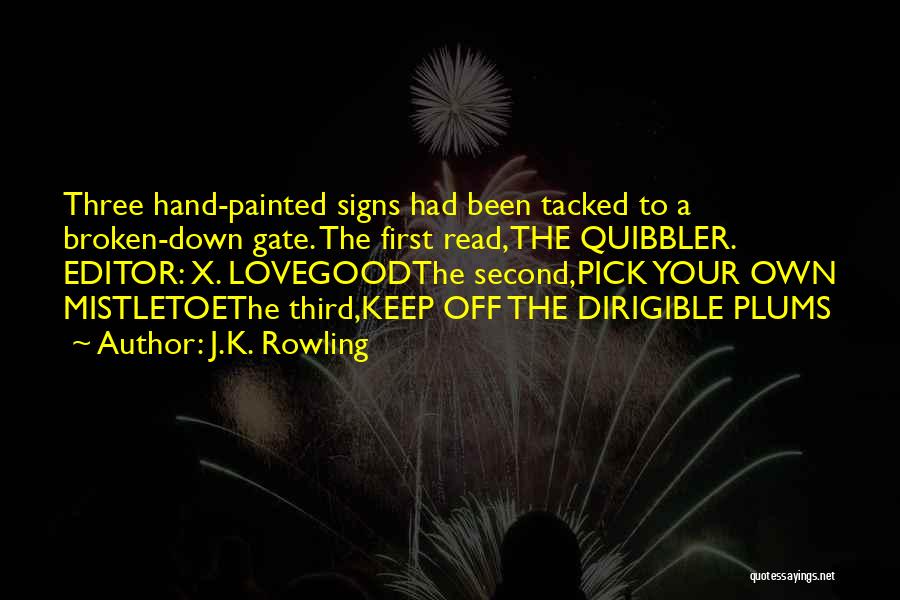 Second Pick Quotes By J.K. Rowling