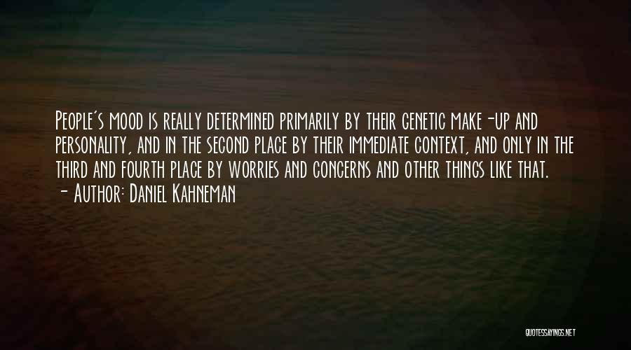 Second Place Quotes By Daniel Kahneman