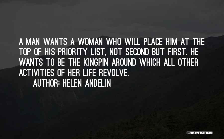 Second Priority Quotes By Helen Andelin