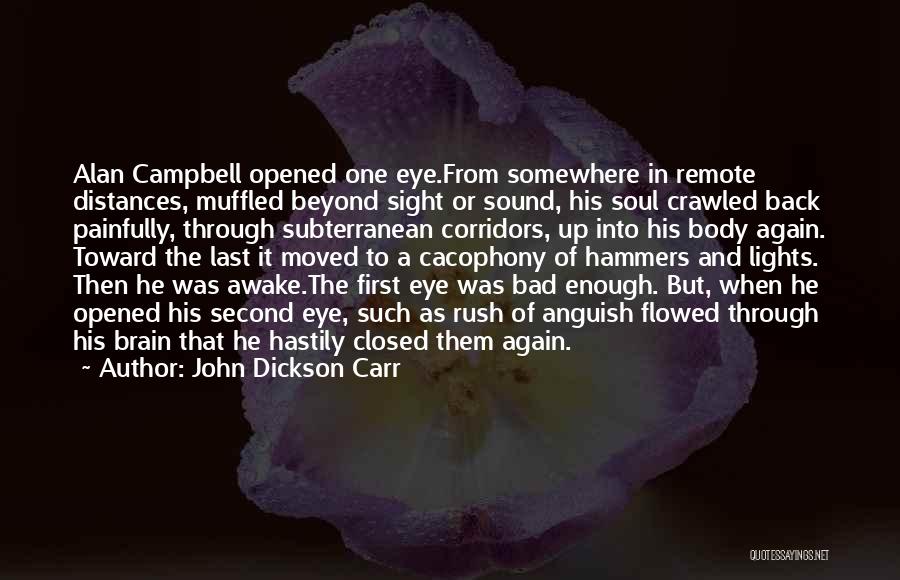 Second Sight Quotes By John Dickson Carr