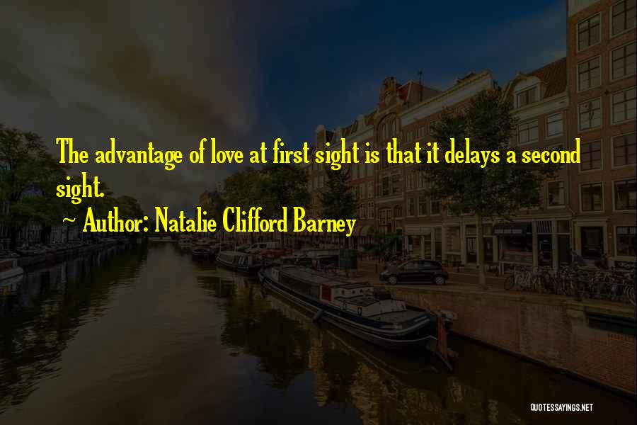 Second Sight Quotes By Natalie Clifford Barney