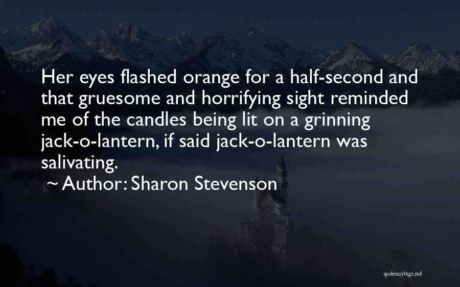 Second Sight Quotes By Sharon Stevenson