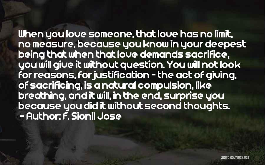 Second Thoughts On Love Quotes By F. Sionil Jose