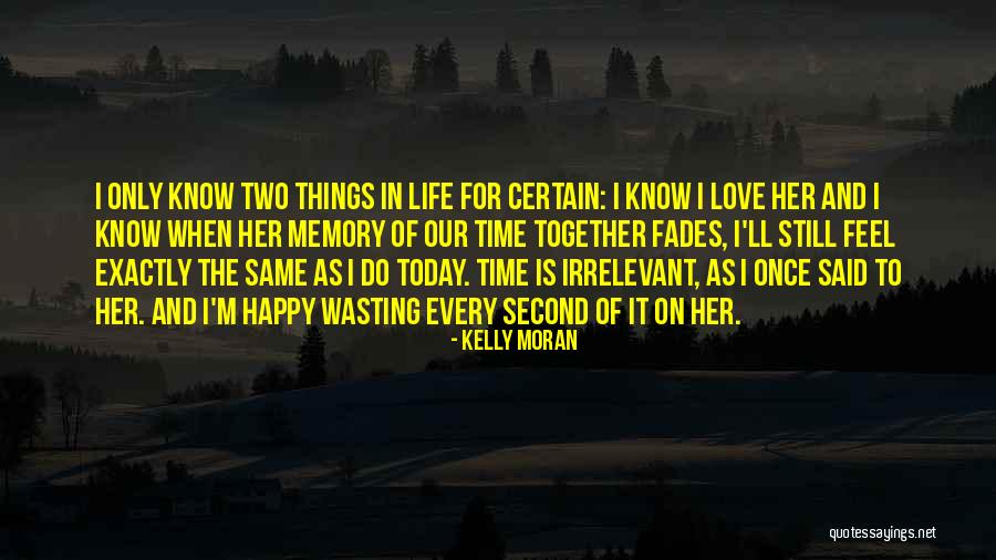 Second Time In Love Quotes By Kelly Moran