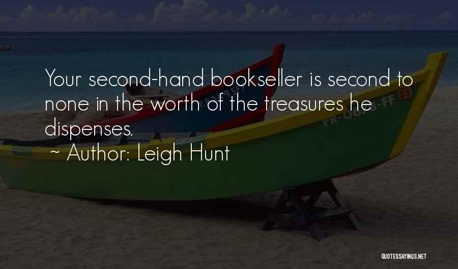 Second To None Quotes By Leigh Hunt