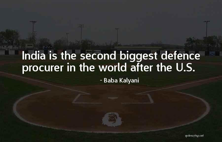 Second World Quotes By Baba Kalyani