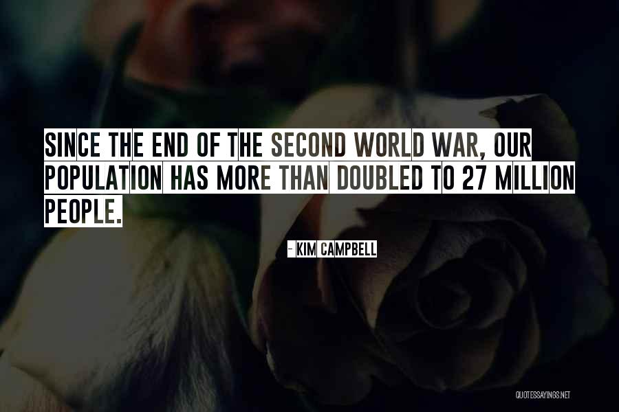 Second World Quotes By Kim Campbell Second World Quotes By Kim Campbell