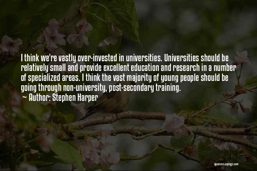Secondary Research Quotes By Stephen Harper