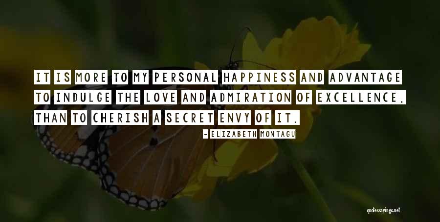 Secret Admiration Quotes By Elizabeth Montagu