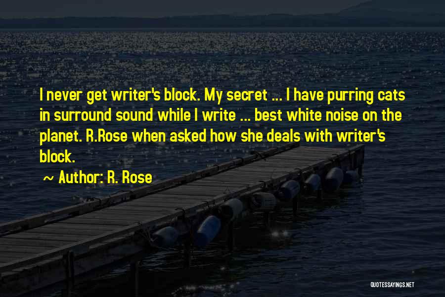 Secret Desires Quotes By R. Rose