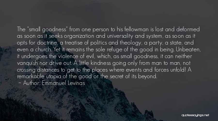 Secret Doctrine Quotes By Emmanuel Levinas