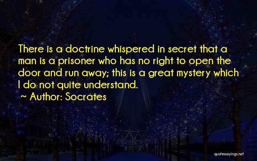 Secret Doctrine Quotes By Socrates