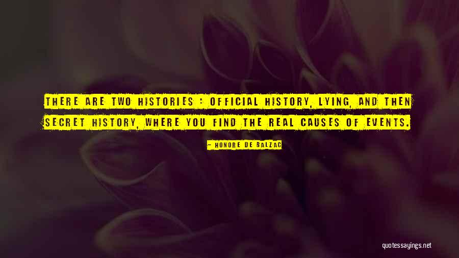 Secret Events Quotes By Honore De Balzac Secret Events Quotes By Honore De Balzac