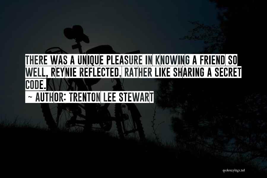 Secret Friend Quotes By Trenton Lee Stewart