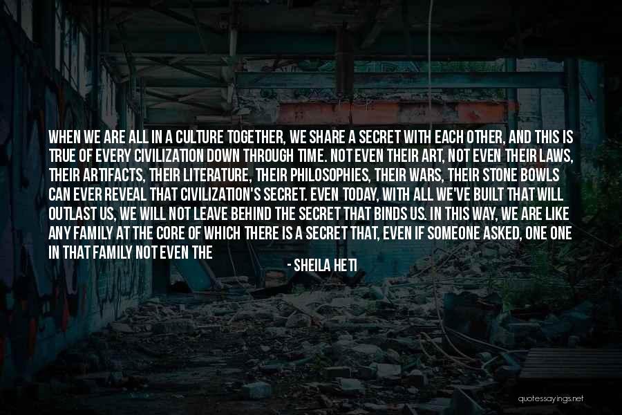 Secret Future Quotes By Sheila Heti Secret Future Quotes By Sheila Heti
