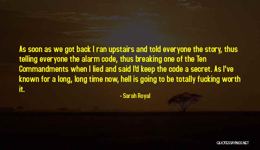 Secret Humor Quotes By Sarah Royal Secret Humor Quotes By Sarah Royal