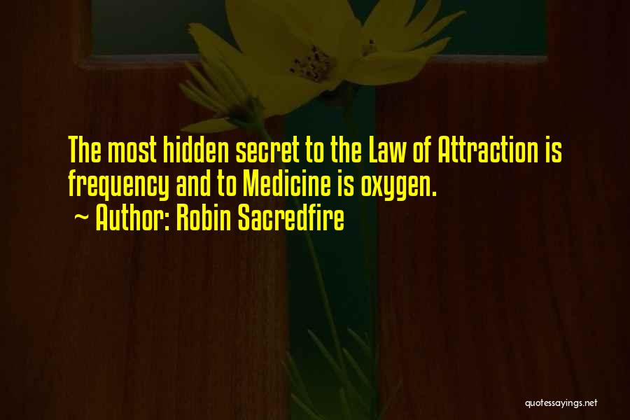 Secret Law Of Attraction Quotes By Robin Sacredfire