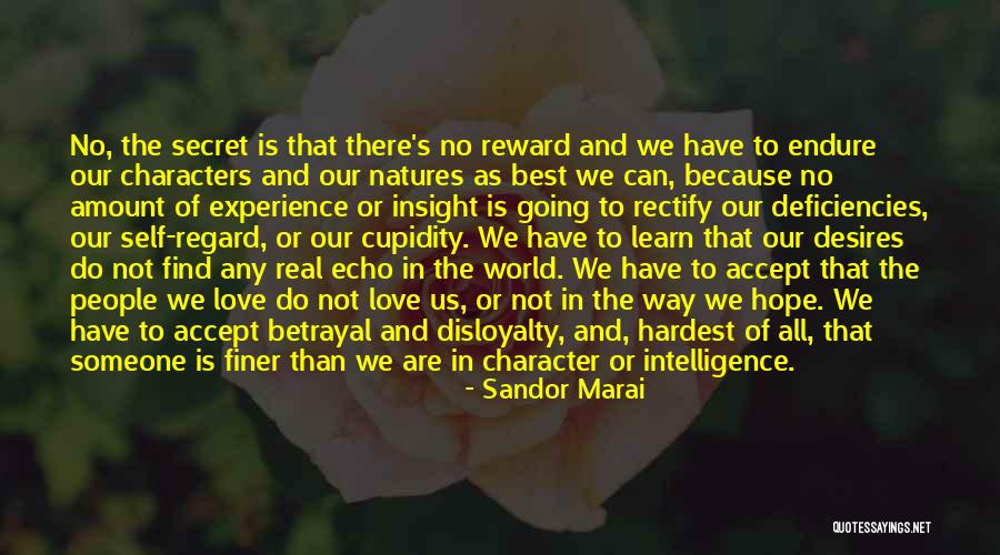 Secret Love To Someone Quotes By Sandor Marai Secret Love To Someone Quotes By Sandor Marai