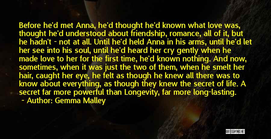 Secret Of Friendship Quotes By Gemma Malley