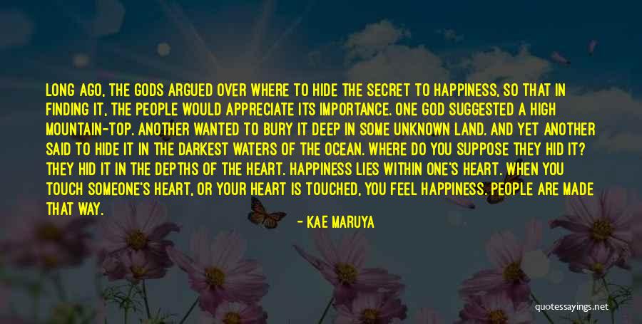 Secret Of Long Life Quotes By Kae Maruya Secret Of Long Life Quotes By Kae Maruya
