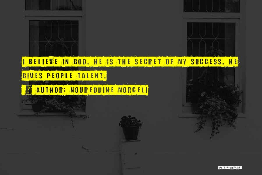 Secret Of My Success Quotes By Noureddine Morceli