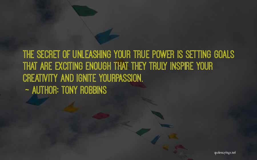 Secret Of Power Quotes By Tony Robbins