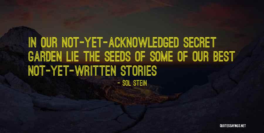 Secret Of Quotes By Sol Stein Secret Of Quotes By Sol Stein